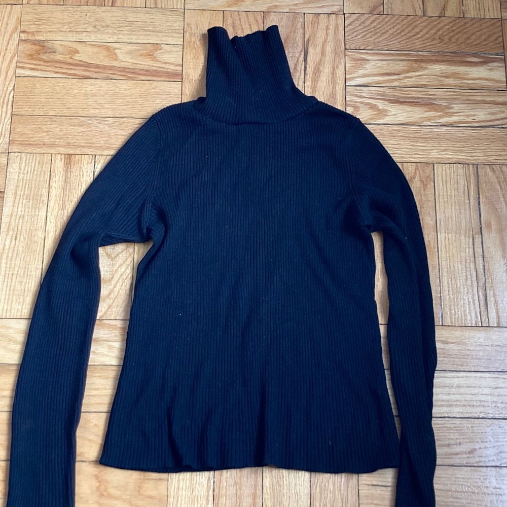 Black turtleneck